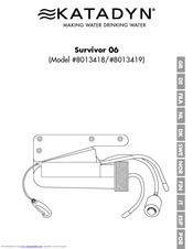 Katadyn Survivor 06 Operating Instructions Manual