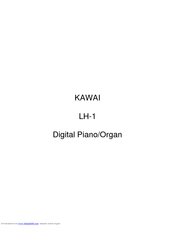 Kawai LH-1 Owner's Manual