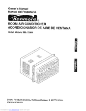 Kenmore 580. 72089 Owner's Manual