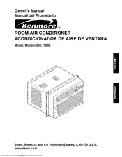 Kenmore 75080 - 8,000 BTU Single Room Air Conditioner Owner's Manual