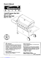 Kenmore Elite 141.178600 Owner's Manual