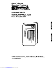 Kenmore 580.53301 Owner's Manual