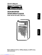 Kenmore 580.54701 Owner's Manual