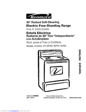 Kenmore 94759 Use & Care Manual