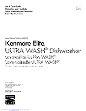 Kenmore Elite Ultra Wash 665.1404 Series Use And Care Manual