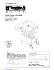 Kenmore Elite 141.176400 Owner's Manual
