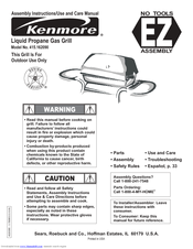 Kenmore 415.162090 Use And Care Manual