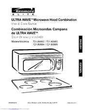 Kenmore ULTRA WAVE 721.80889 User Manual