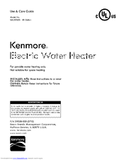 Kenmore 153.31242 Use And Care Manual
