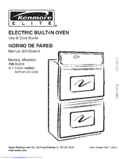 Kenmore 790.4906 Use And Care Manual