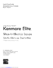 Kenmore ELITE 790.4107 Series Use And Care Manual