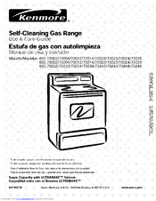 Kenmore 665.75032 Use And Care Manual