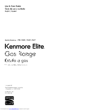 Kenmore 790 Use And Care Manual