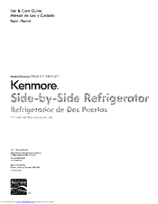 Kenmore 795.5131 Series Use And Care Manual