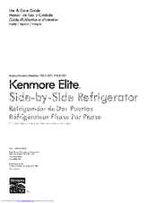 Kenmore Elite 795.5108 Series Use And Care Manual