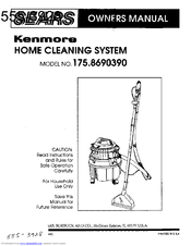 Kenmore 175.8690390 Owner's Manual