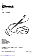 Kenmore 116.29429 User Manual