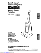 Kenmore 116.35913 Owner's Manual