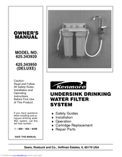 Kenmore 625.343920 Owner's Manual