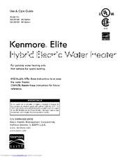Kenmore Elite 153.321180 Use And Care Manual