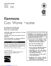 Kenmore 153.33114 Use And Care Manual