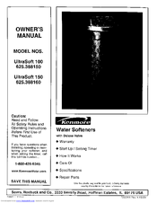 Kenmore 625.38815 Owner's Manual