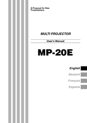 Avio MP-20E User Manual