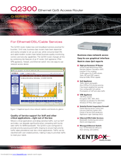 Kentrox Q2300 Specification