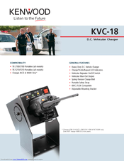 Kenwood KVC-18 Specification