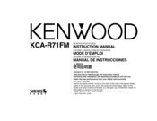 Kenwood KCA-R71FM Instruction Manual