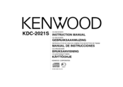Kenwood KDC-2021S Instruction Manual