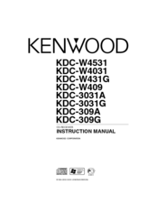 Kenwood KDC-3031A Instruction Manual