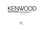 Kenwood KDC-C519FM Instruction Manual