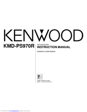 Kenwood KMD-PS970R Instruction Manual