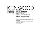 Kenwood KRC-225 Instruction Manual