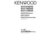 Kenwood KVT-745DVD Instruction Manual