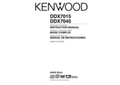 Kenwood DDX7015 - Excelon - DVD Player Instruction Manual