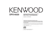 Kenwood 6020 - DPX Radio / CD Instruction Manual