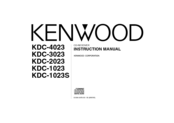 Kenwood KDC-126 Instruction Manual