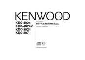 Kenwood KDC-307 Instruction Manual