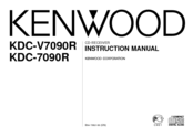 Kenwood KDC-V7090R Instruction Manual