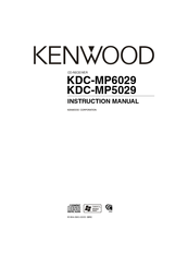 Kenwood KDC-MP5029 Instruction Manual