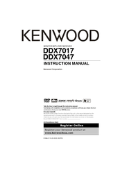 Kenwood DDX7017 DDX7047 Instruction Manual