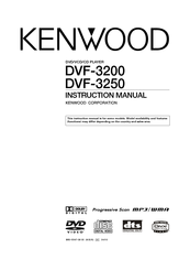 Kenwood DVF-3200 Instruction Manual