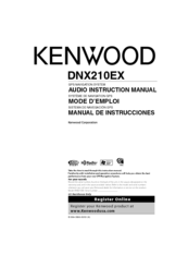 Kenwood DNX210EX Instruction Manual