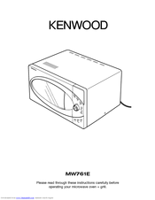 Kenwood MW761E User Manual