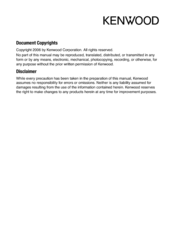 Kenwood FM Transceiver TK-481 Service Manual