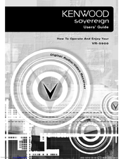 Kenwood VR-5900 Sovereign User Manual