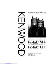 Kenwood ProTalk TK-3100 Instruction Manual