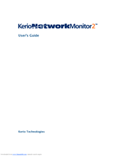 Kerio Tech Network Monitor User Manual